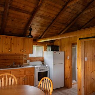 Fully equipped kitchen area