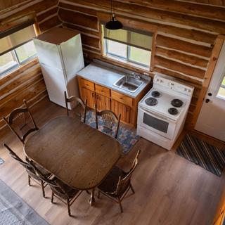Kitchen overhead view
