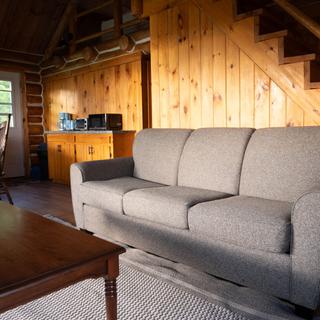 Living room and stairs