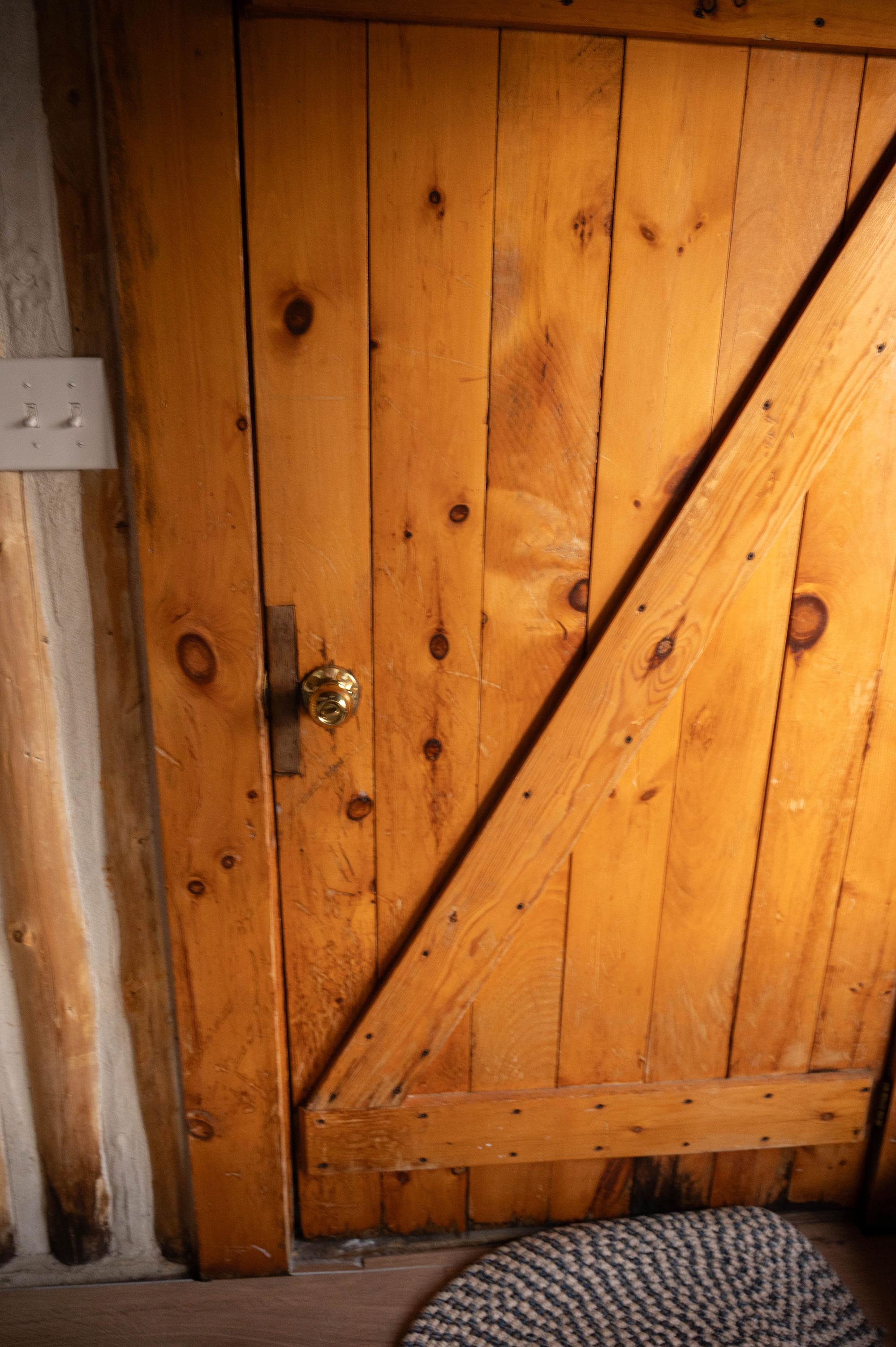 Wooden interior door