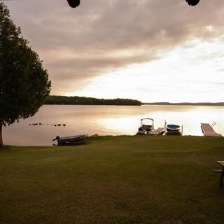 Lake view from cabin