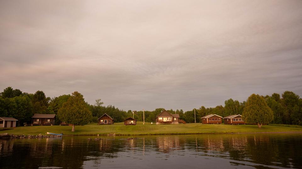 Swimming at Tomiko Lake